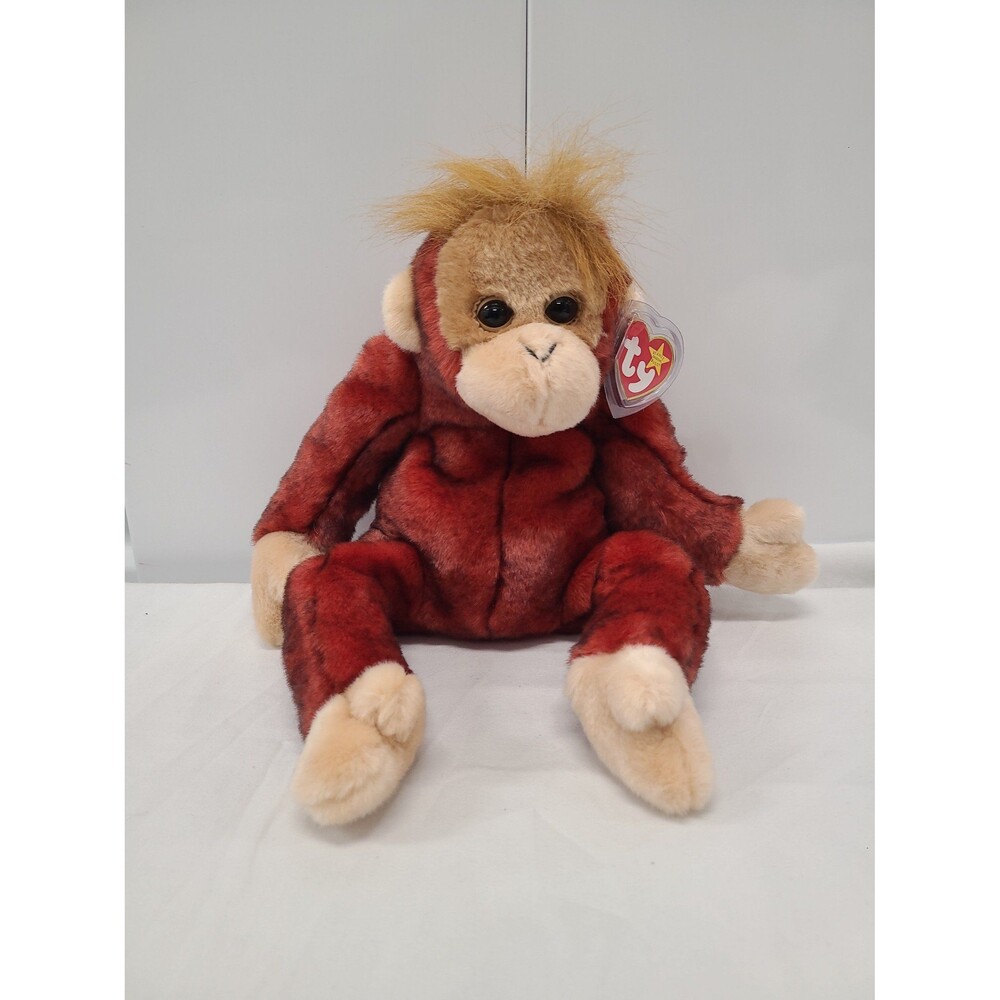 Ty Beanie Buddies Schweetheart Orangutan Monkey Plush with Tags